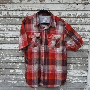 🌟 Ablanche Western Button Down  Short Sleeve size XXL